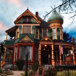 The Andrew J. Warner House in Ogden, Utah is a classic Queen Anne Victorian