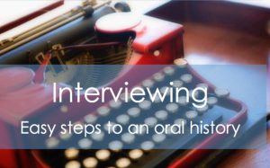 Why do we celebrate Veteran Day? To honor those who served. One way is to listen to and record their oral history. Get our interviewing tutorial to teach you how. 