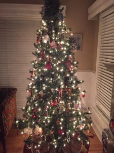 Lisa Peterson's beautiful "kids and memories" tree, a favorite Christmas tree tradition.