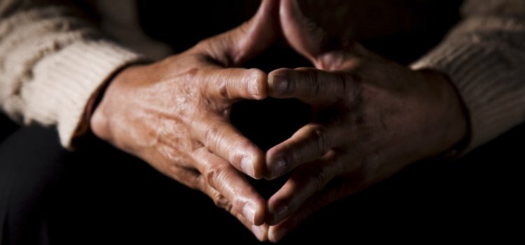 Oral history interview questions and resources - man's hands while being interviewed