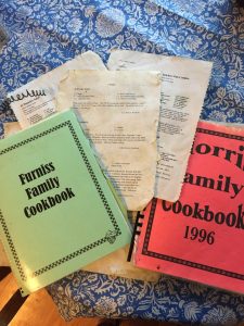 Rachel J. Trotter's family cookbooks - some of the best family interview questions start with food. 