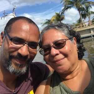 Rene and his mom vacationing. He couldn't know that just he would face death of a mother just two months later.