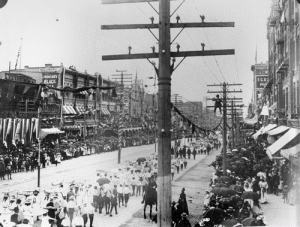 Pioneer day 1897. Photo from the Utah State archives