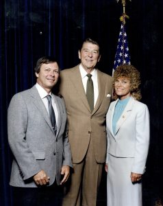 Jim and Norma Kier with Ronald Reagan
