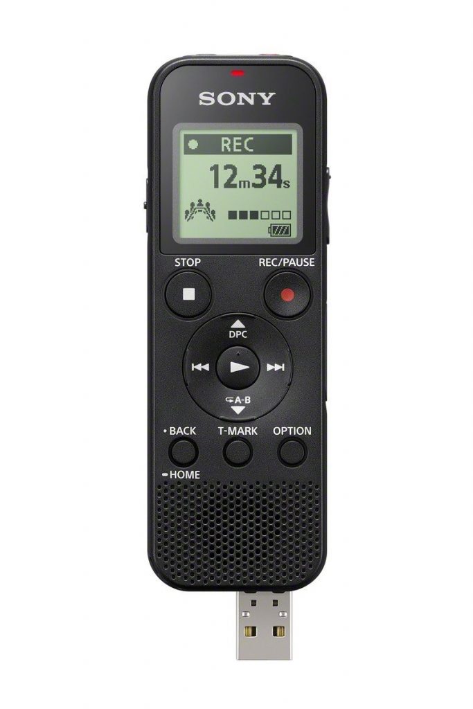 Sony has upgraded its most popular voice recorder with a USB port!