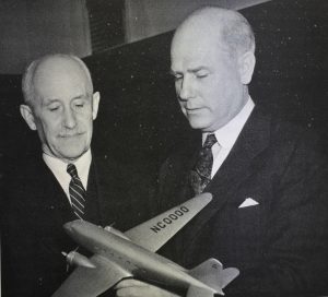 Robert and Orville Wright, 1930. Photo digitized from book The Putt Putt Air Force