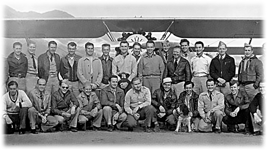 Civilian Pilot Training Program in Ogden. Photo from the Ogden Hinckley Airport powerpoint on the airport's history