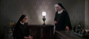 Story Structure: Maria tells us what this movie is about in this scene when the Reverend Mother asks what she has learned in her time as a nun. 