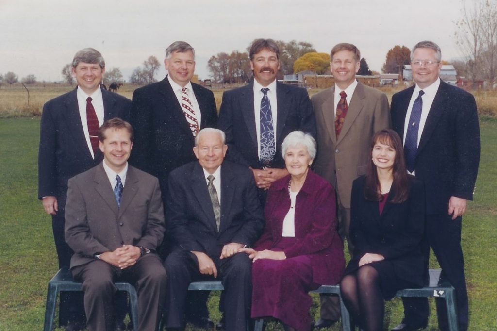 Children of Gaye and Hartley Anderson (Rhonda Lauritzen's parents and siblings)