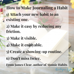 how to write stories journal