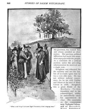 What a sad thing it is to see eight firebrands of hell hanging there, published in New England magazine, 1892